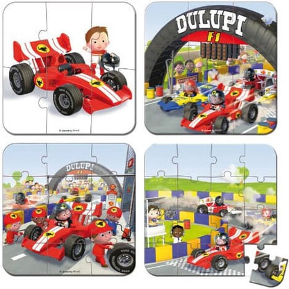 Janod 4 In 1 Puzzle - Gabin's Formula - J02884
