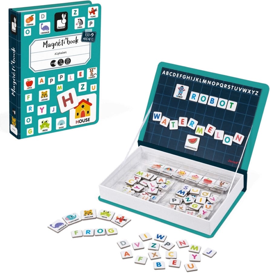 Janod Magnetibook - English Alphabet - J02712