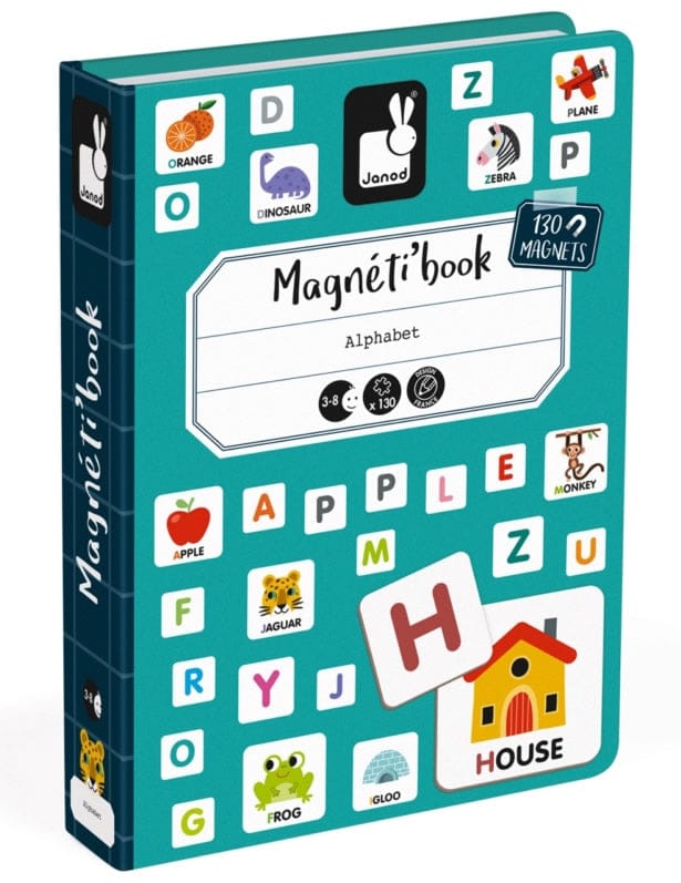 Janod Magnetibook - English Alphabet - J02712