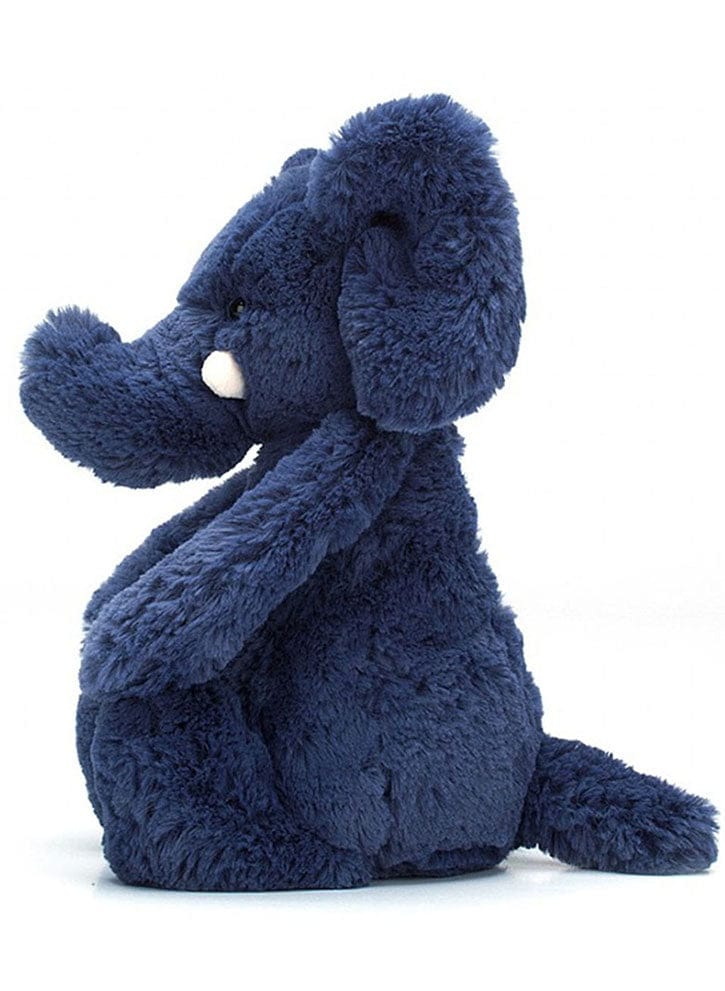 Jellycat Bashful Blue Elephant, 7"