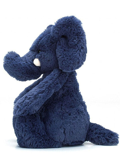 Jellycat Bashful Blue Elephant, 7"