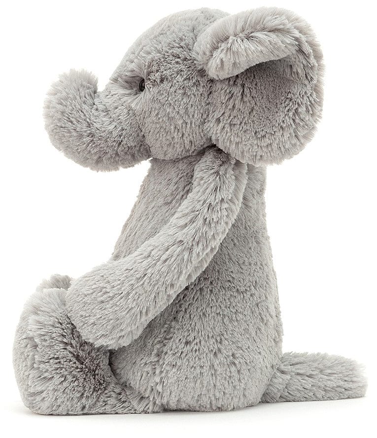Jellycat Bashful Grey Elephant, 12"