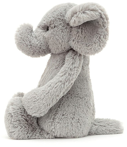 Jellycat Bashful Grey Elephant, 12"