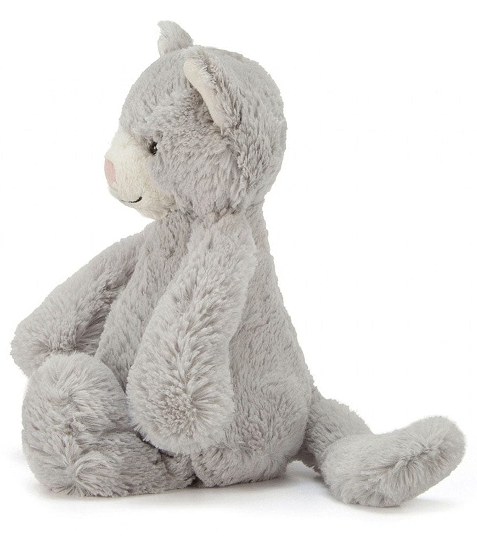 Jellycat Bashful Kitty Grey, 12" - BAS3KYN