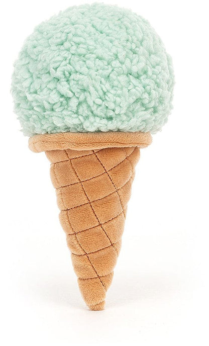 Jellycat Irresistible Ice Cream Mint, 7" - ICE6MINT