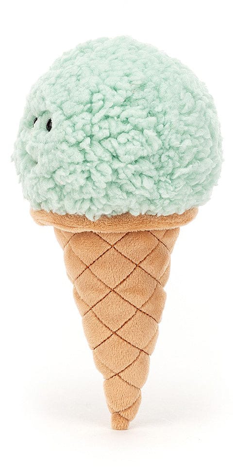 Jellycat Irresistible Ice Cream Mint, 7" - ICE6MINT