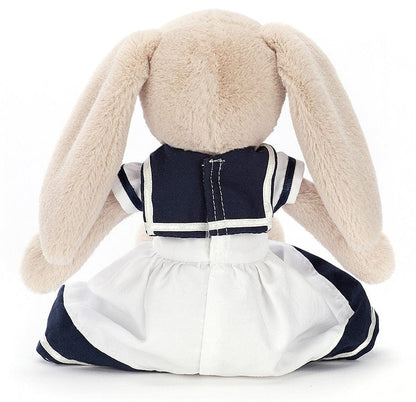 Jellycat Lottie Bunny Sailing, 11" - LOT3BS