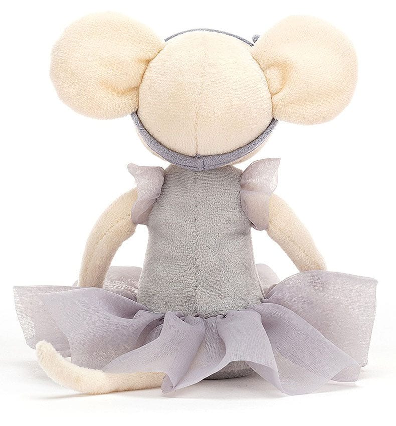 Jellycat Pirouette Mouse Pebble, 11" - PM6P