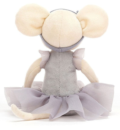 Jellycat Pirouette Mouse Pebble, 11" - PM6P
