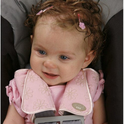 JJ Cole Reversible Strap Covers - Pink - SCP