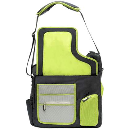 JJ Cole System 180 Bag - Green Stitch - MSGG