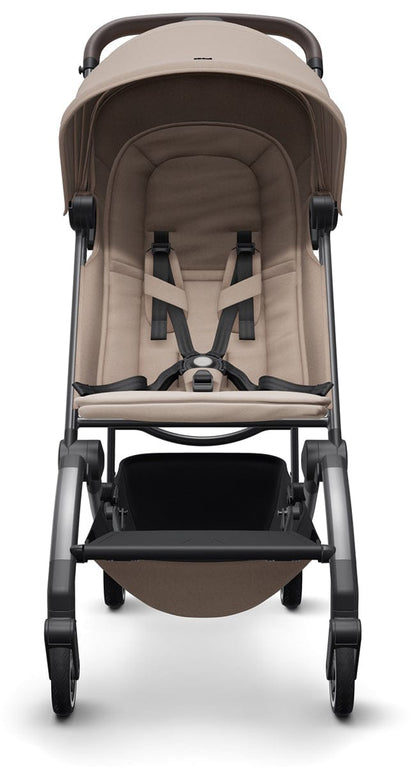 Joolz Aer Lightweight Compact Stroller + Bassinet Bundle - Lovely Taupe