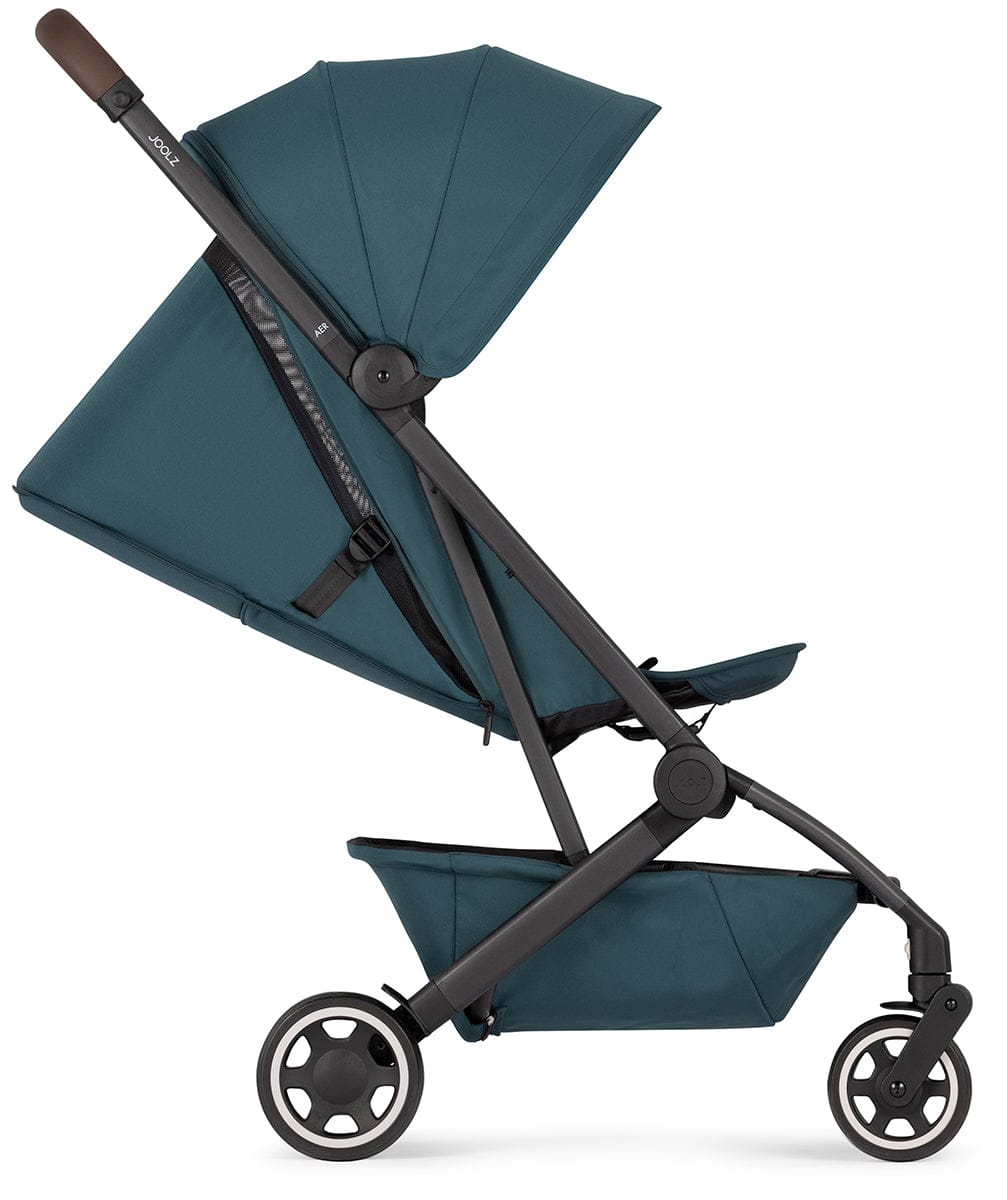 Joolz Aer Lightweight Compact Stroller + Bassinet Bundle - Ocean Blue - 440005-440006