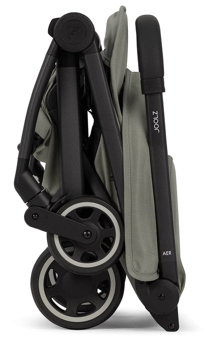 Joolz Aer Lightweight Compact Stroller + Bassinet Bundle - Sage Green - 440025-440026