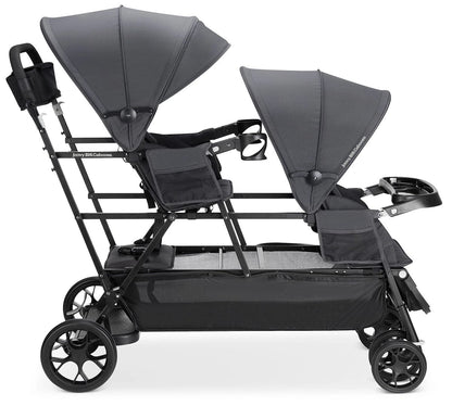 Joovy Big Caboose Triple Stroller - Jet - 3307-J