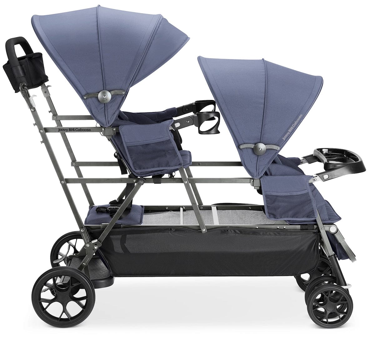 Joovy Big Caboose Triple Stroller - Slate - 3309-J