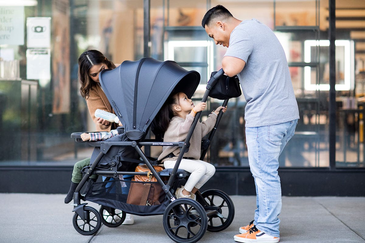 Joovy Caboose RS Premium Sit And Stand Stroller - Jet