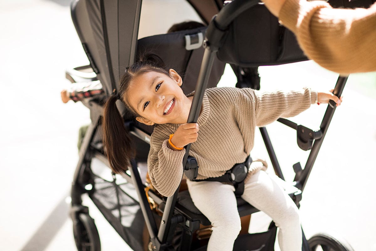 Joovy Caboose RS Premium Sit And Stand Stroller - Jet