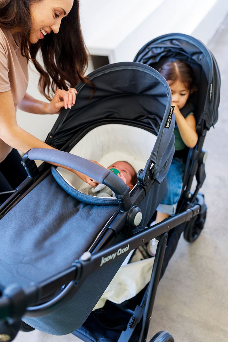 Joovy Qool / Caboose RS Bassinet - Slate - 9098-J