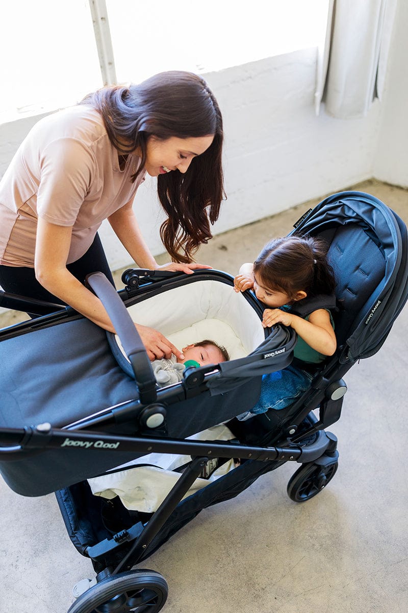 Joovy Qool / Caboose RS Bassinet - Slate - 9098-J