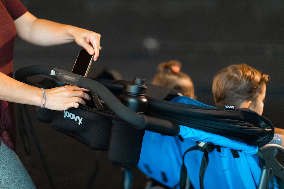 Joovy Zoom X2 Lightweight Jogging Side by Side Double Stroller - Glacier