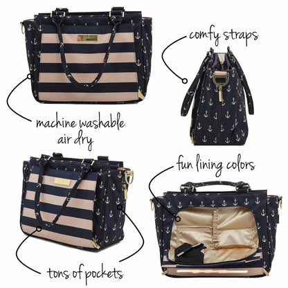 Ju-Ju-Be Be Classy Tote Diaper Bag - The Commodore