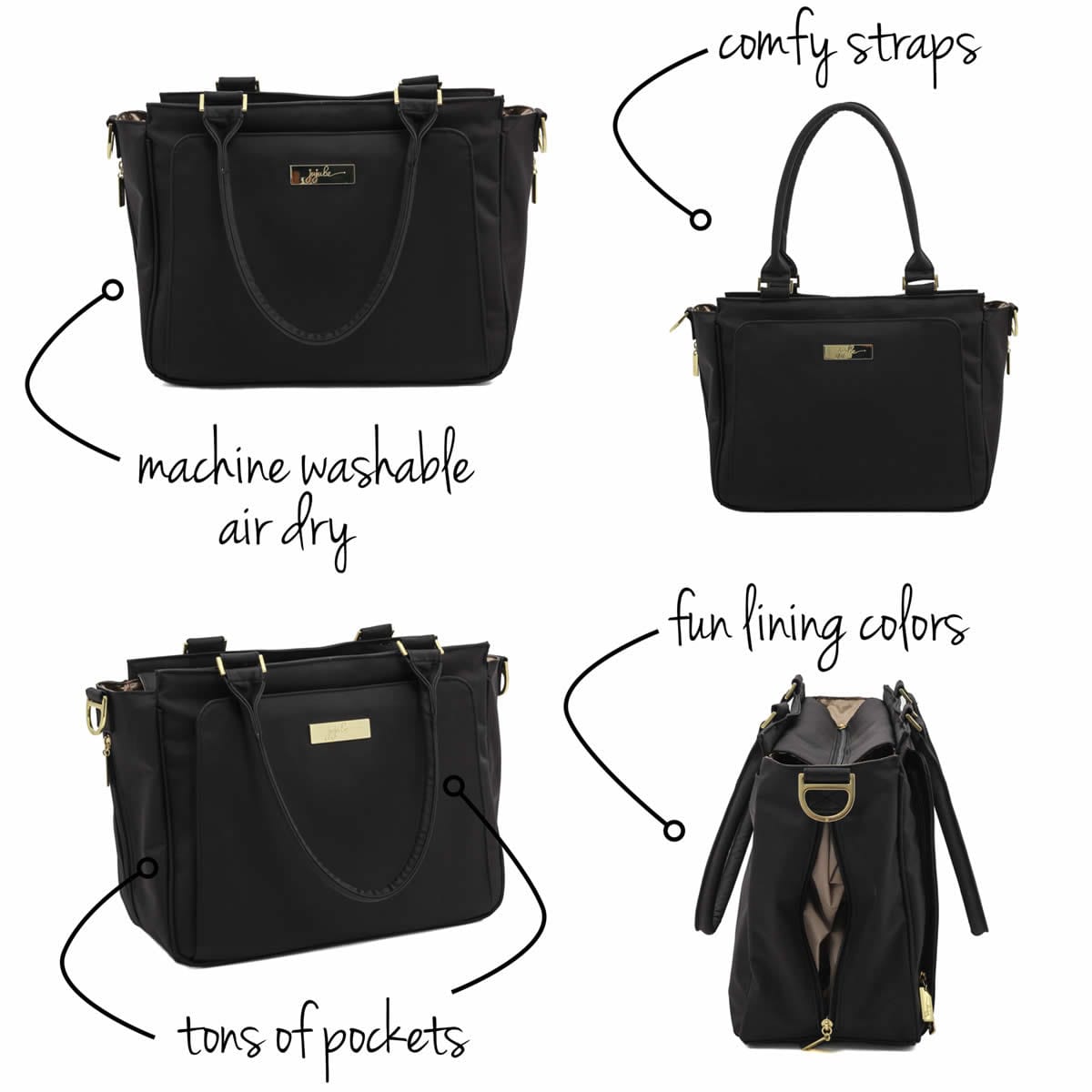 Ju-Ju-Be Be Classy Tote Diaper Bag - The Monarch