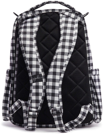 Ju-Ju-Be Be Right Back Backpack Diaper Bag - Gingham Style - 15BP01X-GNG