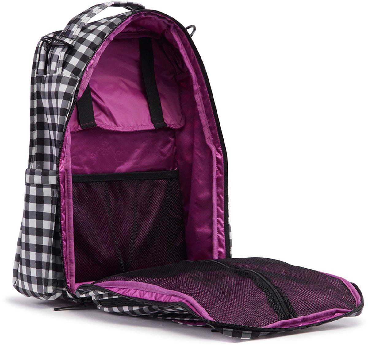 Ju-Ju-Be Be Right Back Backpack Diaper Bag - Gingham Style - 15BP01X-GNG