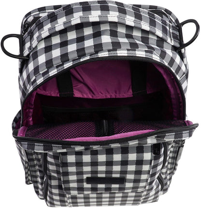 Ju-Ju-Be Be Right Back Backpack Diaper Bag - Gingham Style - 15BP01X-GNG