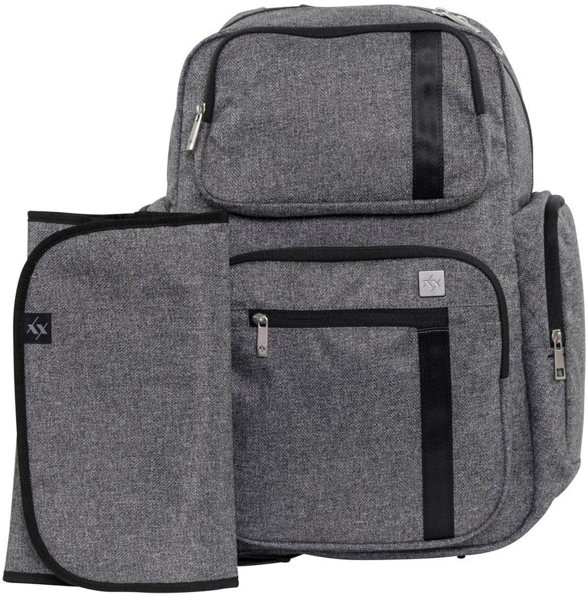 Ju-Ju-Be Vector Backpack Diaper Bag  - Gray Matter - 16XY02X-GRM
