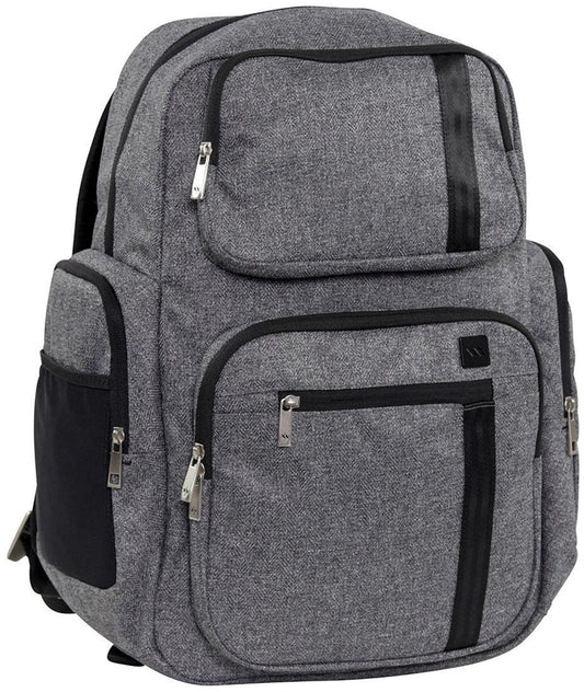 Ju-Ju-Be Vector Backpack Diaper Bag  - Gray Matter - 16XY02X-GRM
