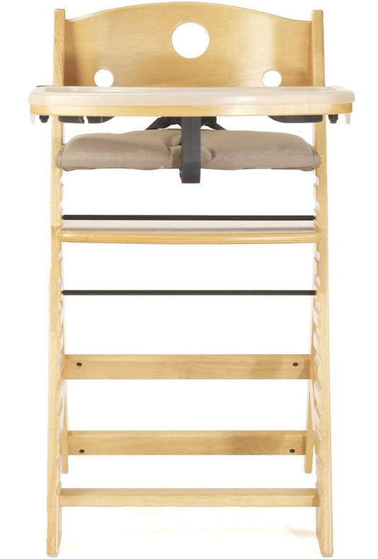 Keekaroo Height Right High Chair with Tray - Natural - 0050032KR-0001