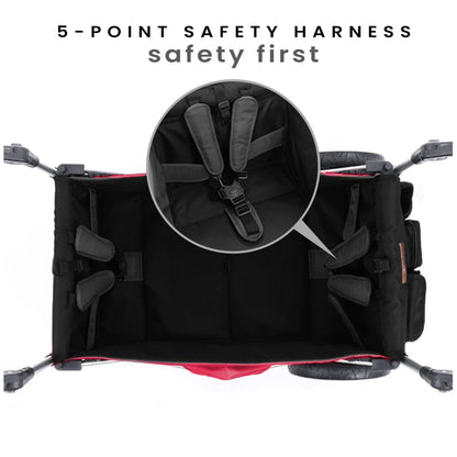Keenz 7S Stroller Wagon - Red