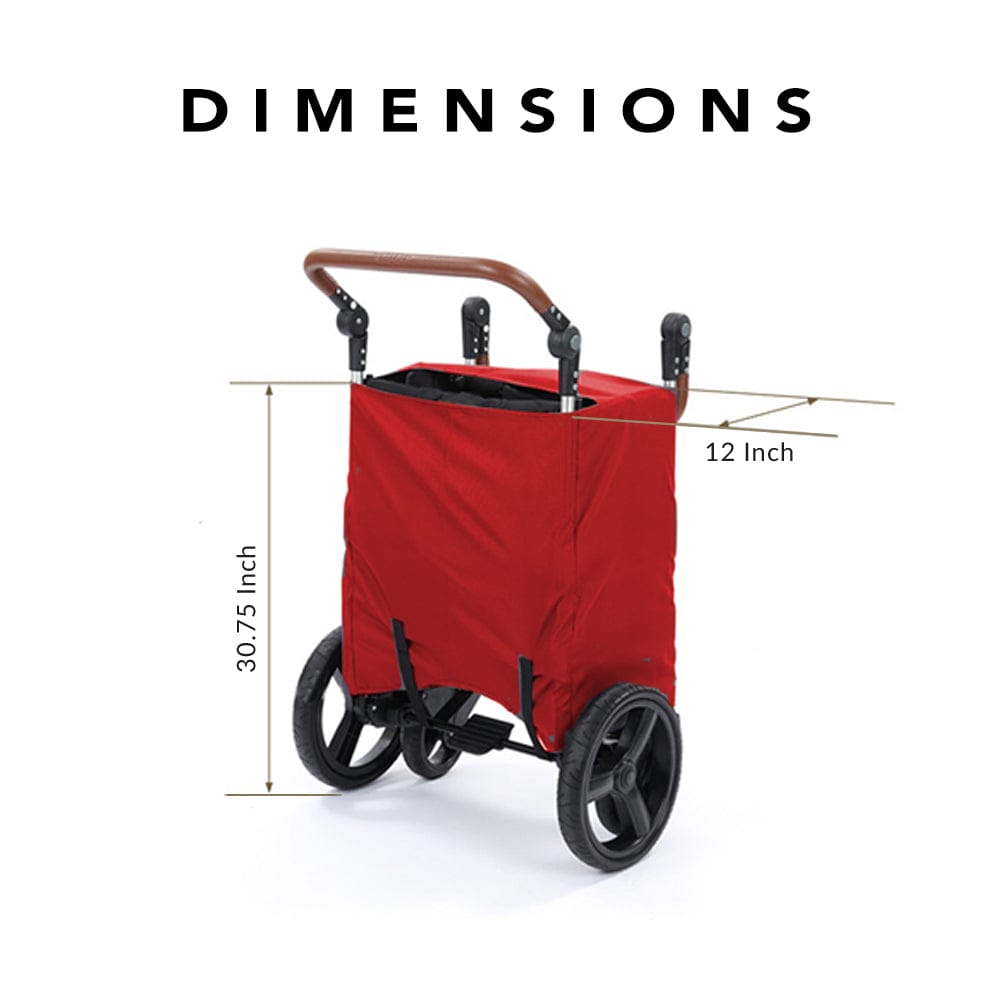 Keenz 7S Stroller Wagon - Red