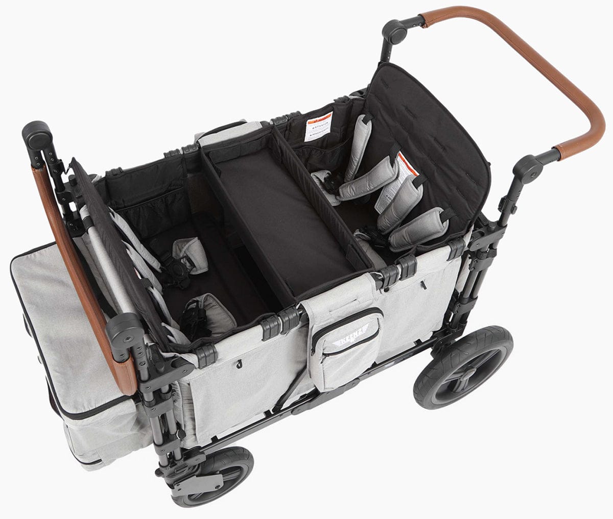 Keenz XC+ Luxury Comfort (4 Seater) Stroller Wagon - Smoke - KEENZ-XC-PLUS-SMOKE