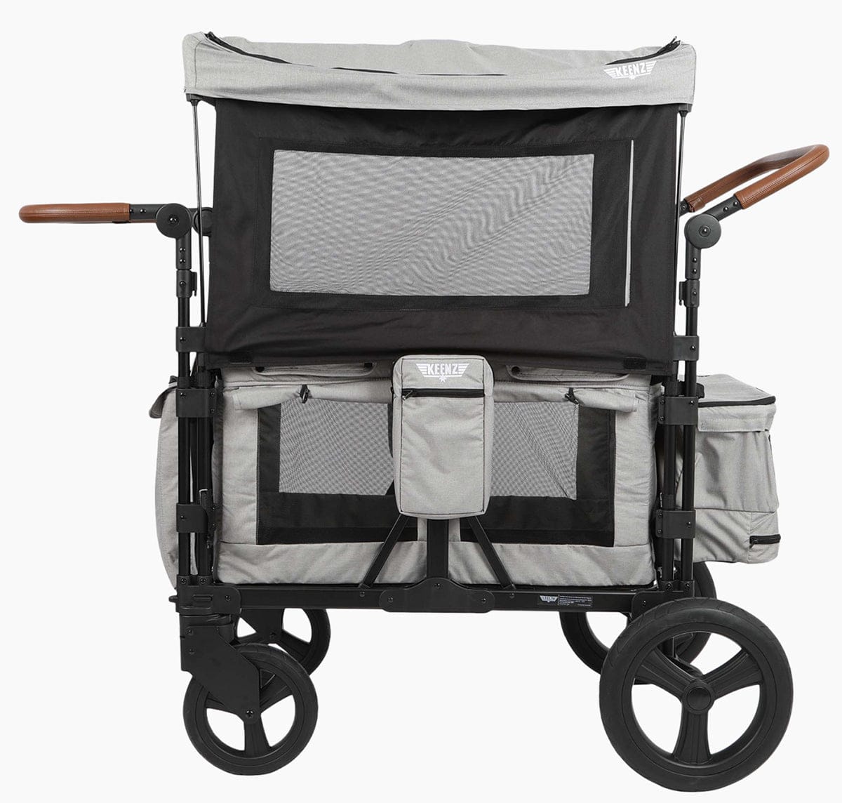 Keenz XC+ Luxury Comfort (4 Seater) Stroller Wagon - Smoke - KEENZ-XC-PLUS-SMOKE