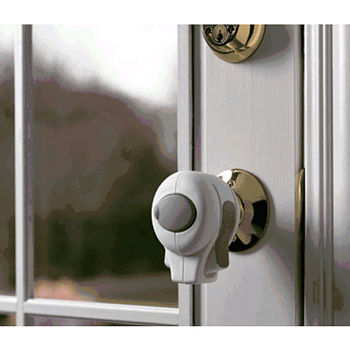KidCo Clear Door Knob Lock - S352-CLEAR