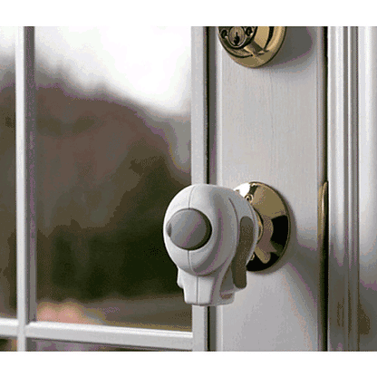 KidCo Clear Door Knob Lock - S352-CLEAR