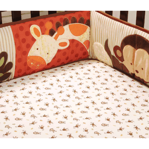 KidsLine Jungle 123 Fitted Sheet