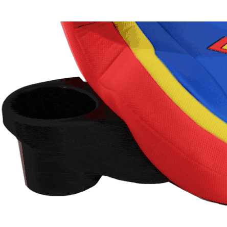 KidsEmbrace No Back Booster Seat - Superman - 40100SM