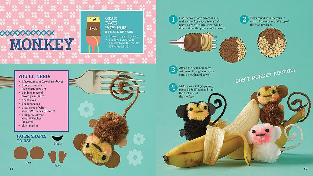 Klutz Mini Pom-Pom Pets - 570319