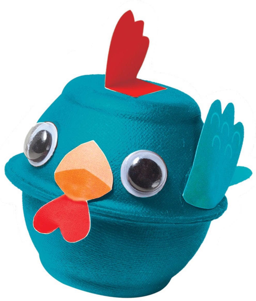 Klutz My Egg Carton Animals Book & Craft Kit - 593244