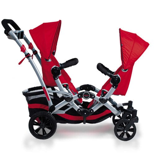 Contours Option Tandem Stroller in Ruby - ZT005RBY