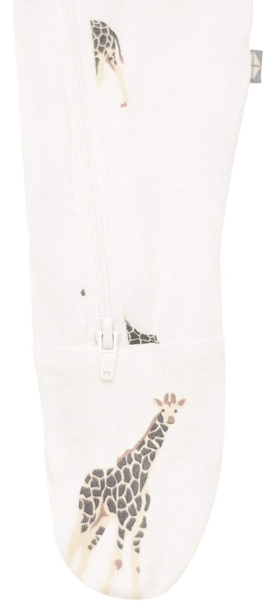 Kyte Baby Printed Zippered Footie - Giraffe (6-12 months) - 1911GF3