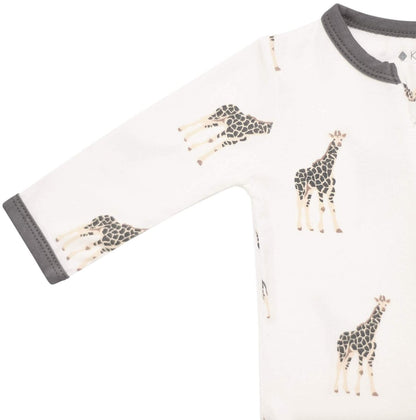 Kyte Baby Printed Zippered Footie - Giraffe (Newborn) - 1911GF0