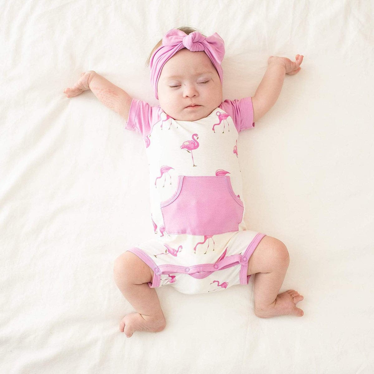 Kyte Baby Short All - Flamingo/Bubblegum (6-12 months) - 1465FGBB3