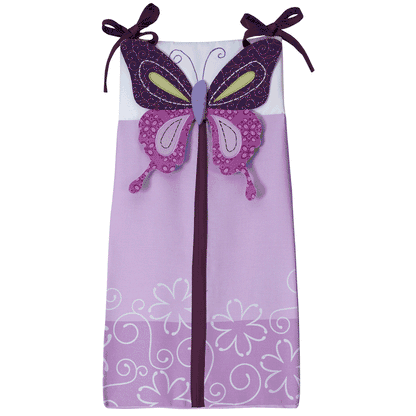 Lambs & Ivy Butterfly Lane 5 Piece Crib Bedding Set - 551005V