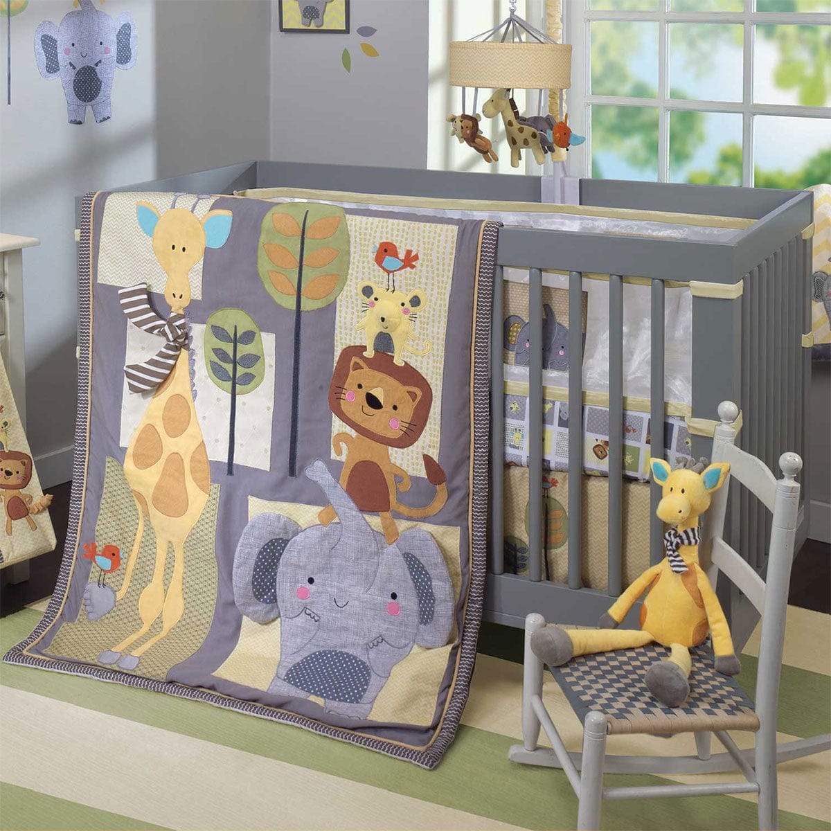 Lambs & Ivy Cornelius 4 Piece Crib Bedding Set - 554004V