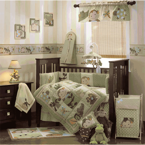 Lambs & Ivy Papagayo 6 Piece Crib Set - 12006V